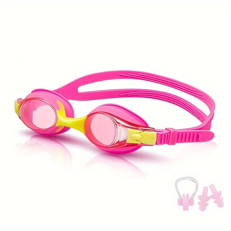 AquaKids Swim Goggles - Comfortable & Leak-Proof Swim Goggles for Children