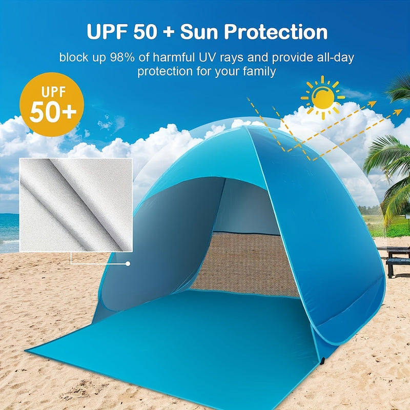 BreezeShield Beach Tent – Protection and Comfort for Every Beach Day