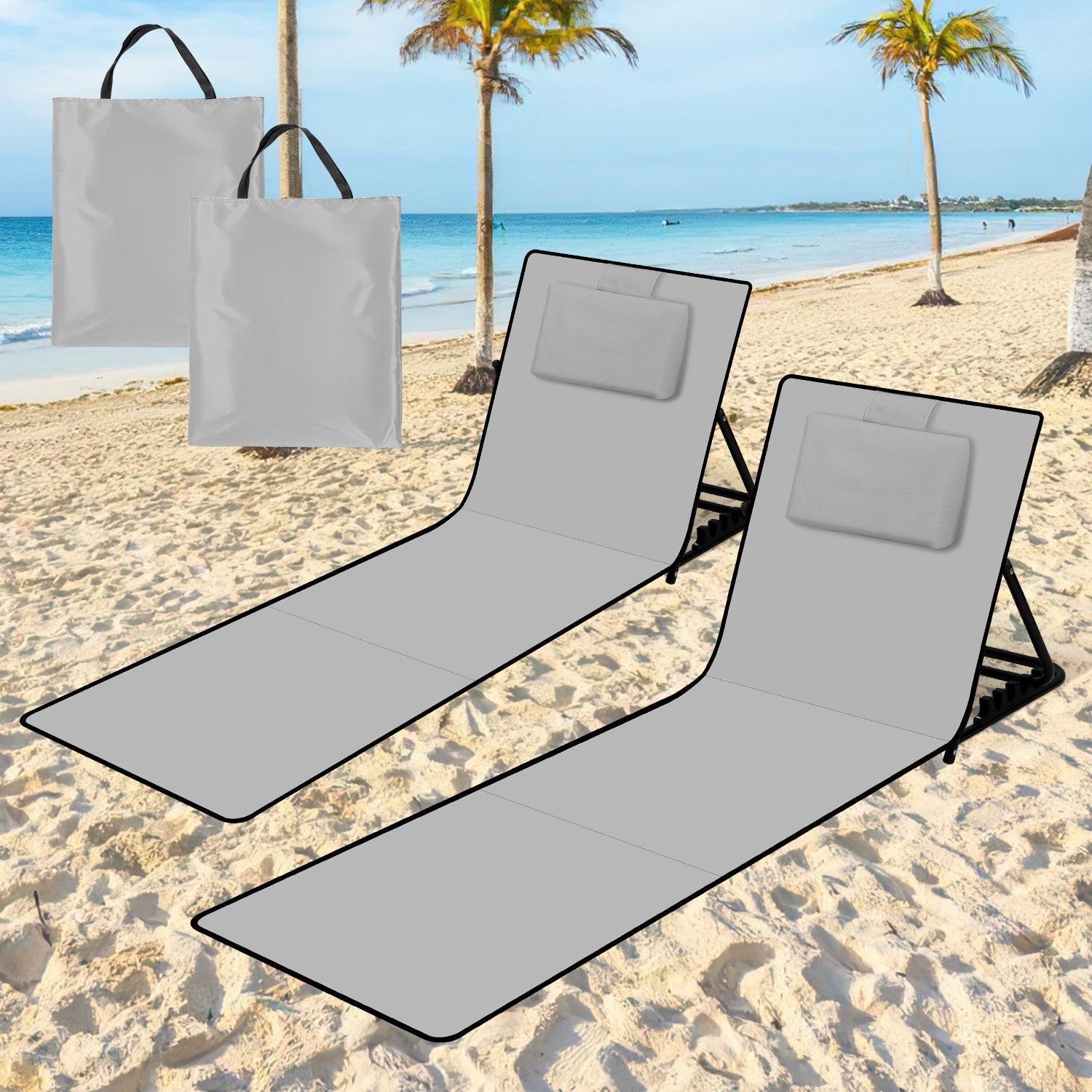 RelaxMate Portable Beach Bed – Comfort and Convenience on the Go