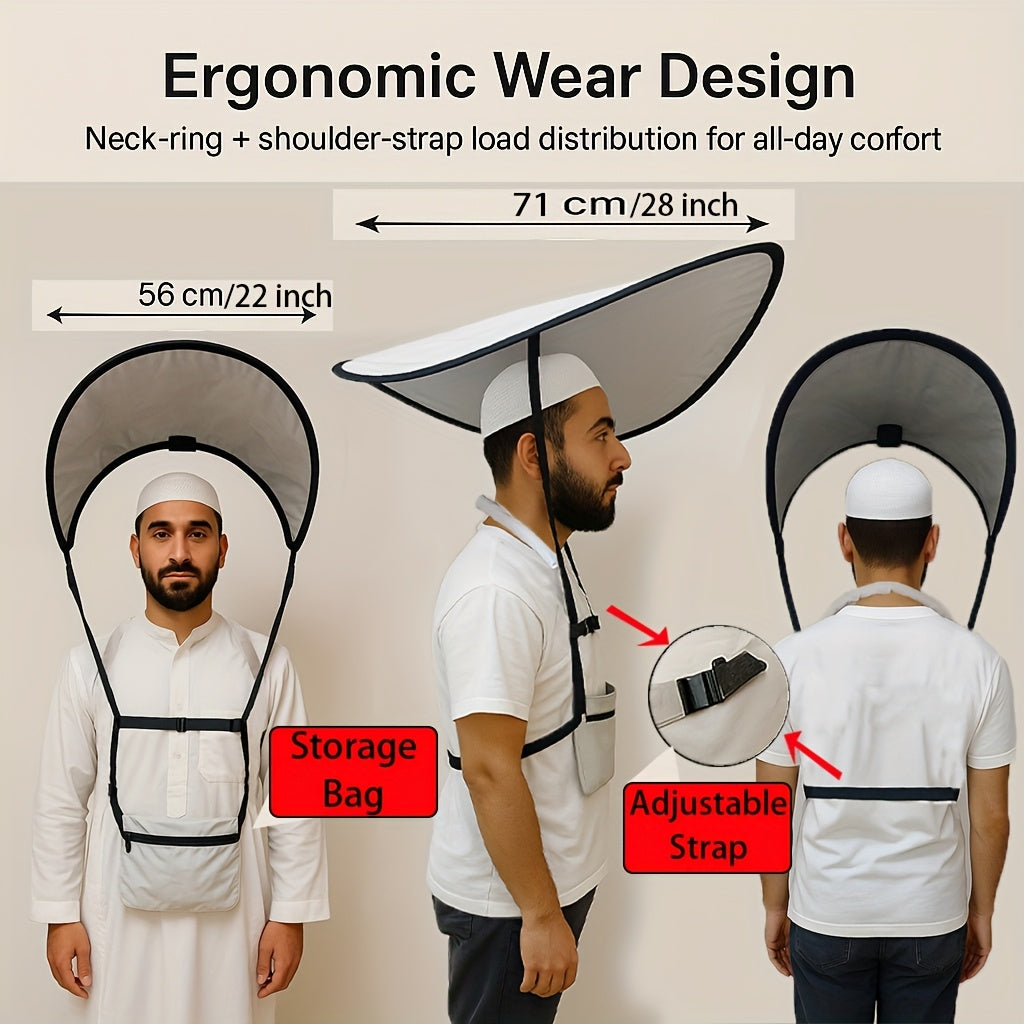 Ergonomic Portable Prayer Shoe – UV Protection with Adjustable Straps