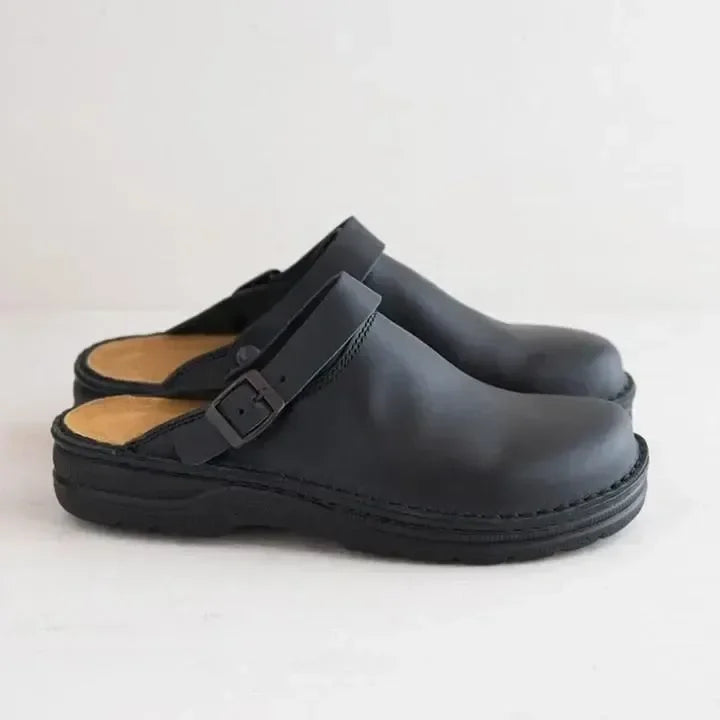 Luxury Leather Clogs for Men - Comfortable and Stylish for Every Day