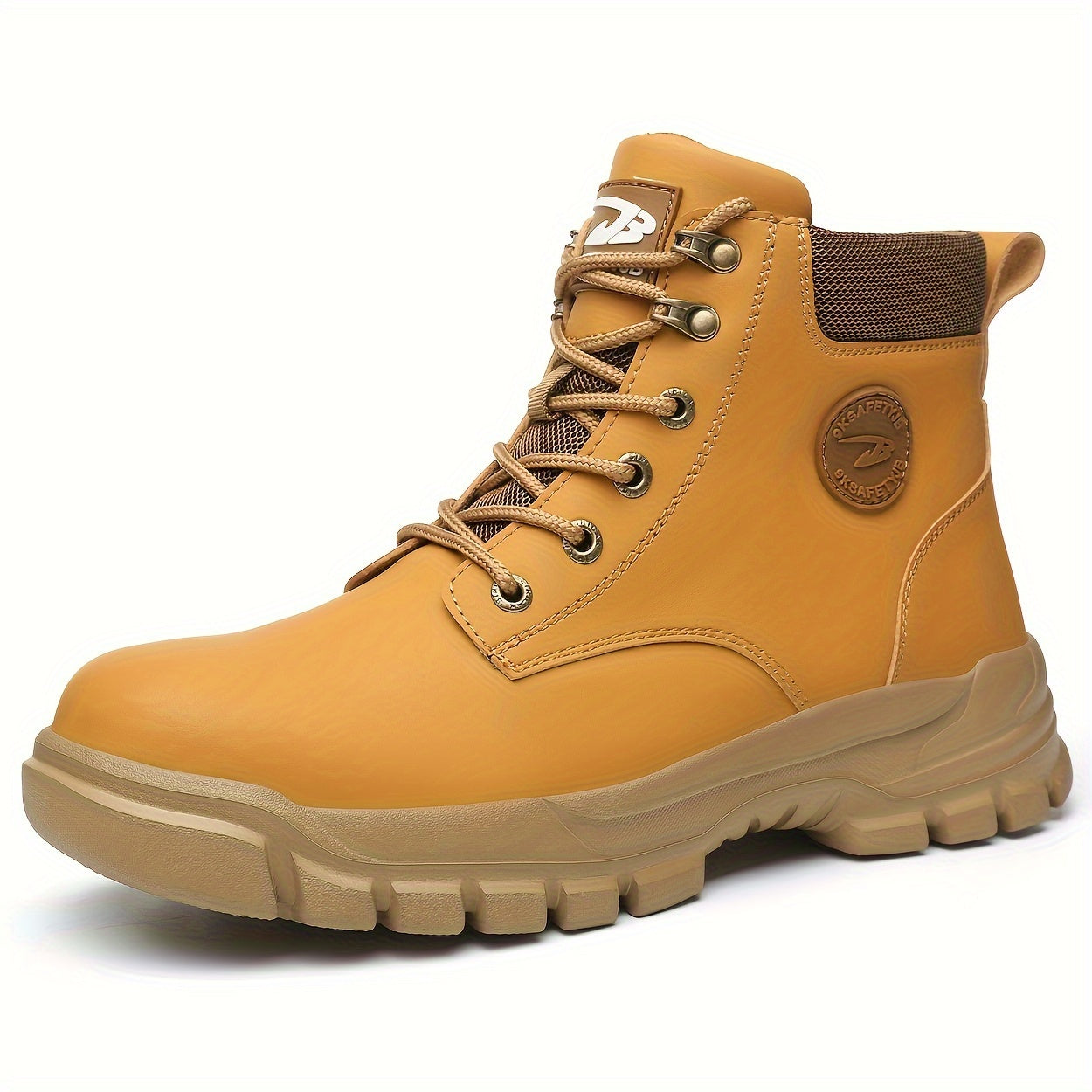 Robust Safety Work Boots with Steel Toes – Durable and Comfortable for Work and Industry