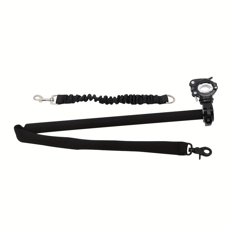 Bike Dog Leash with Detachable Cable – Expandable & Safety Buffer