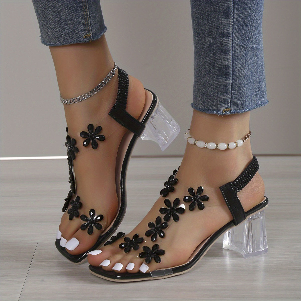Flower Festival Sandals for Women - Airy and Chic for Sunny Days
