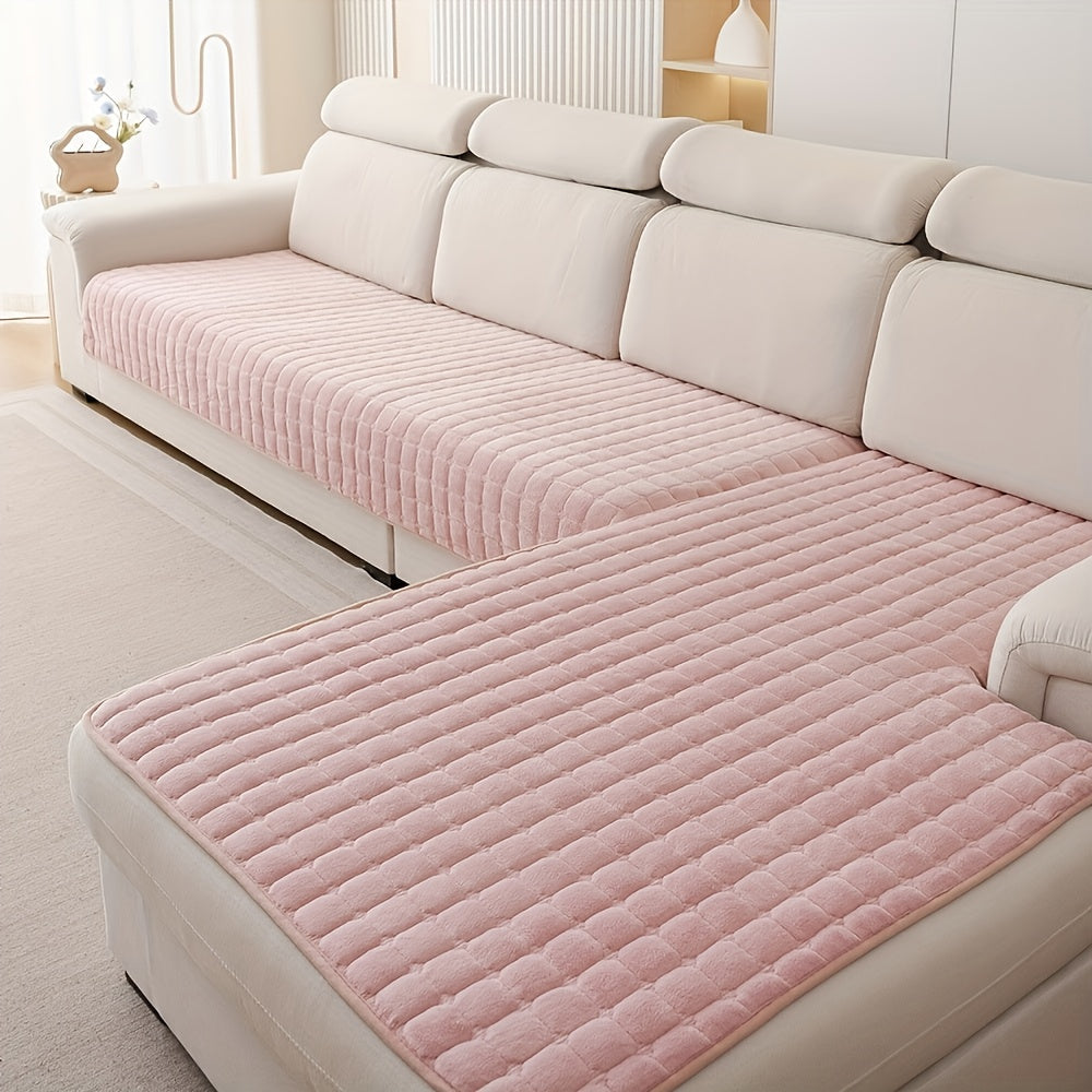 Elegant Quilted Sofa Cover – Comfort and Protection