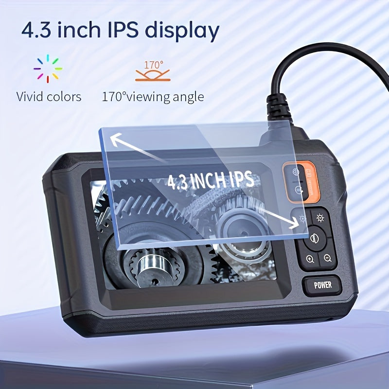 Professional Endoscope Camera – Clear Inspections with LCD Display