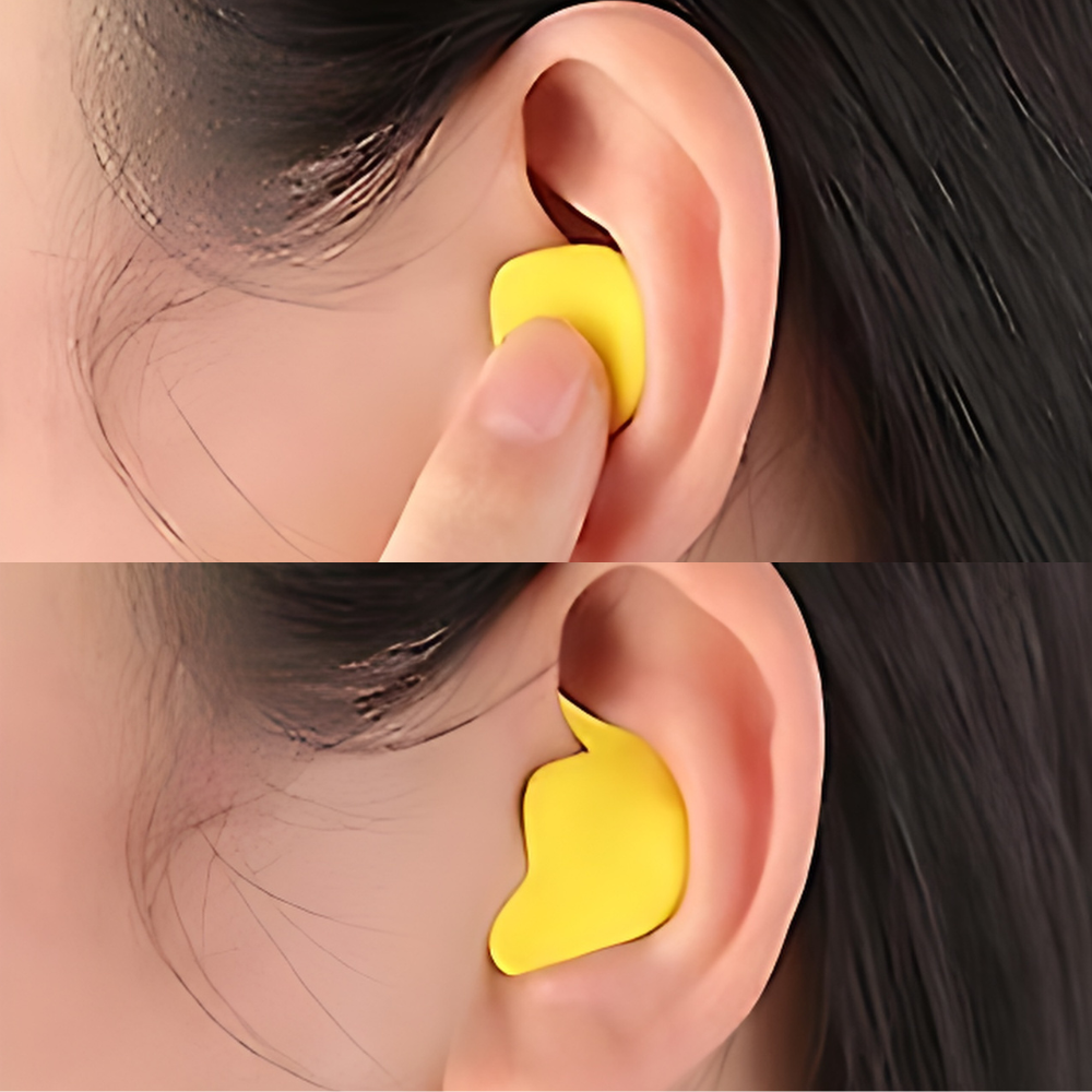 NoiseShield Earplugs – Peaceful Sleep and Complete Concentration