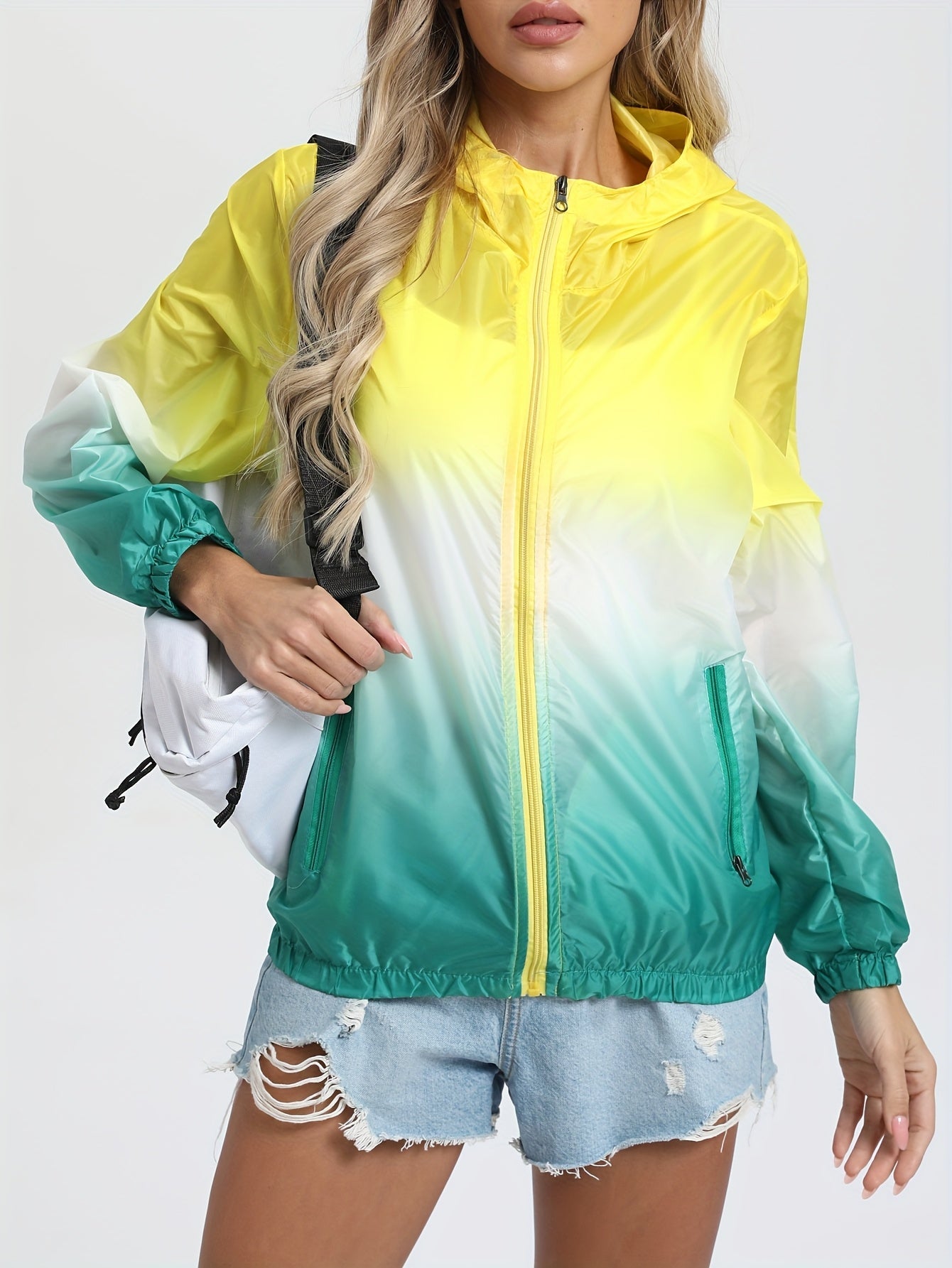 Lightweight Hooded Summer Jacket for Women – Breathable and Protective for Outdoor Activities