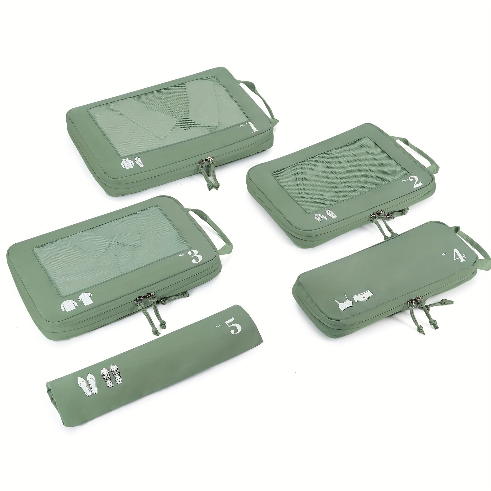 TravelSmart Compression Travel Organizer Set – Efficient Luggage Solution