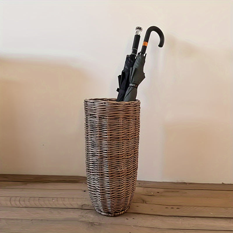 Vintage Handwoven Willow Basket - Stylish and Functional for Any Home