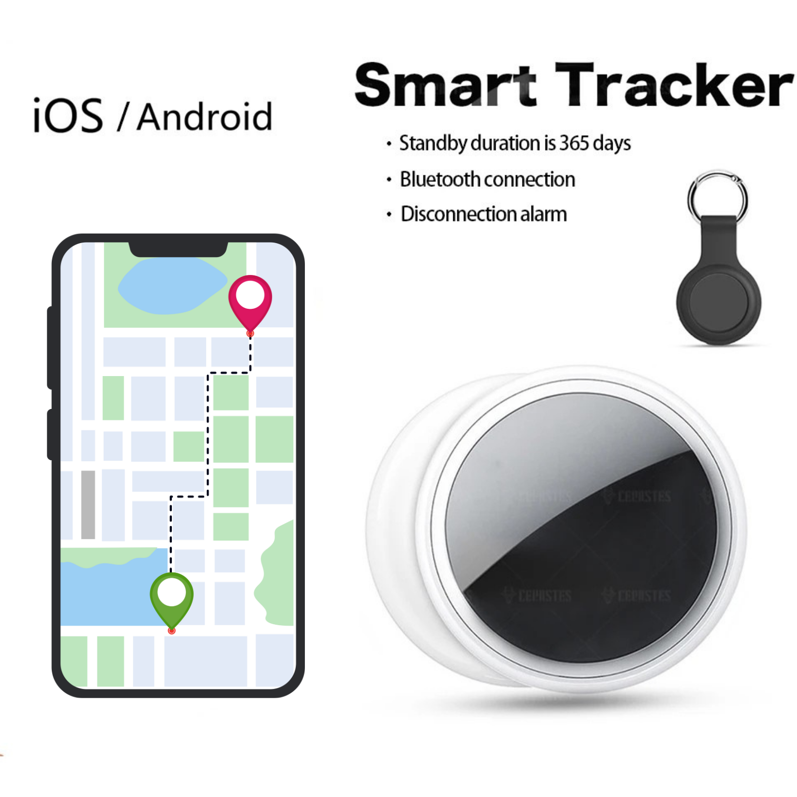 TrackMate Pet Finder – Bluetooth Anti-Loss Tracker for Pets and Belongings