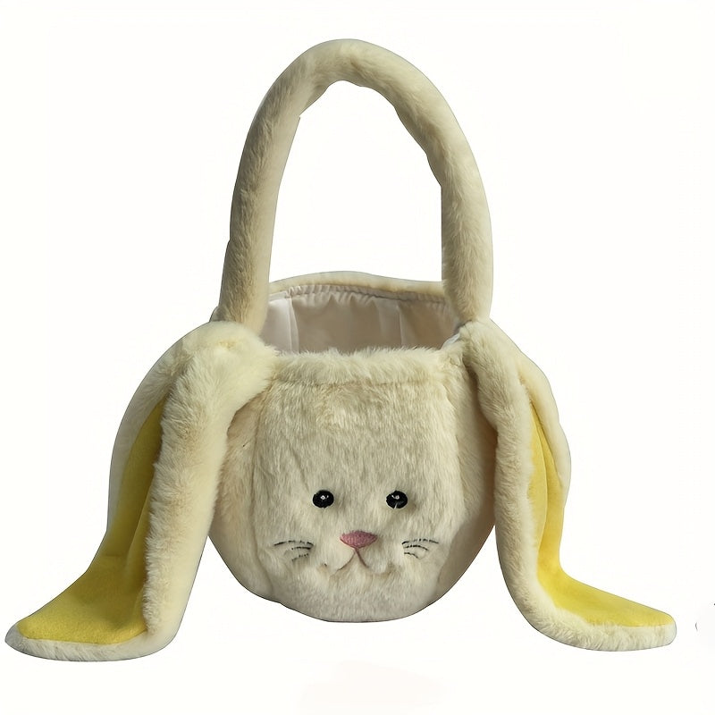 Joyful Easter Bunny Basket – Perfect for Easter Celebrations and Spring Decorations