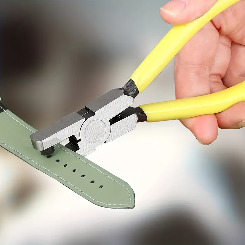Heavy-Duty Punch and Cutter – For Precision Holes in Leather and Fabrics
