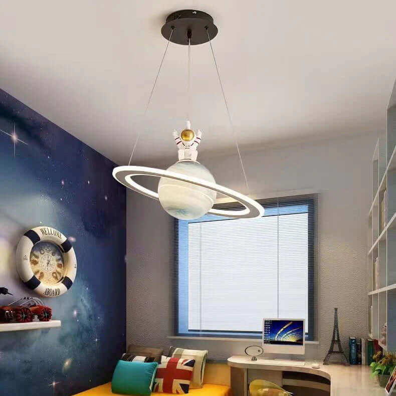 Children's LED Pendant Light in Planet Style – Magical Atmosphere
