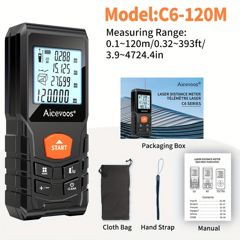 Compact Laser Distance Meter – Accurate and Robust Measuring Instrument