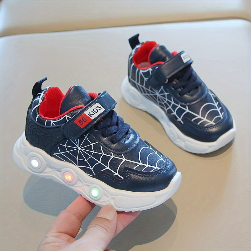 Spider-Net LED Sneakers - For Adventurous Kids