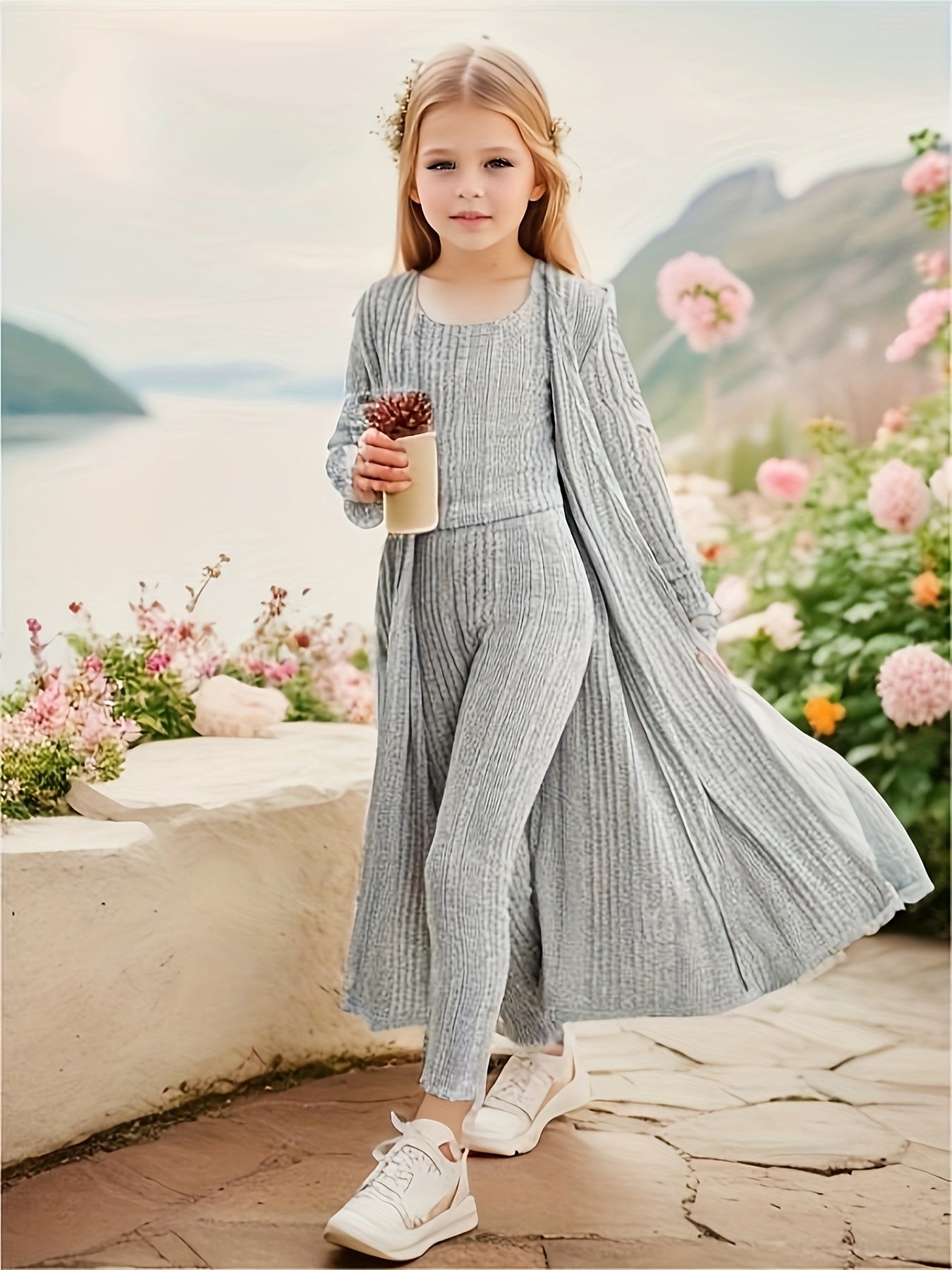Mila Three-Piece Set for Kids - Comfortable and Stylish for Outdoor Adventures