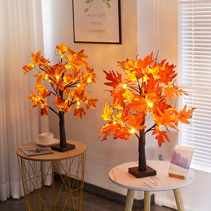 LED Maple Tree – Warm Autumn Atmosphere with Lighting