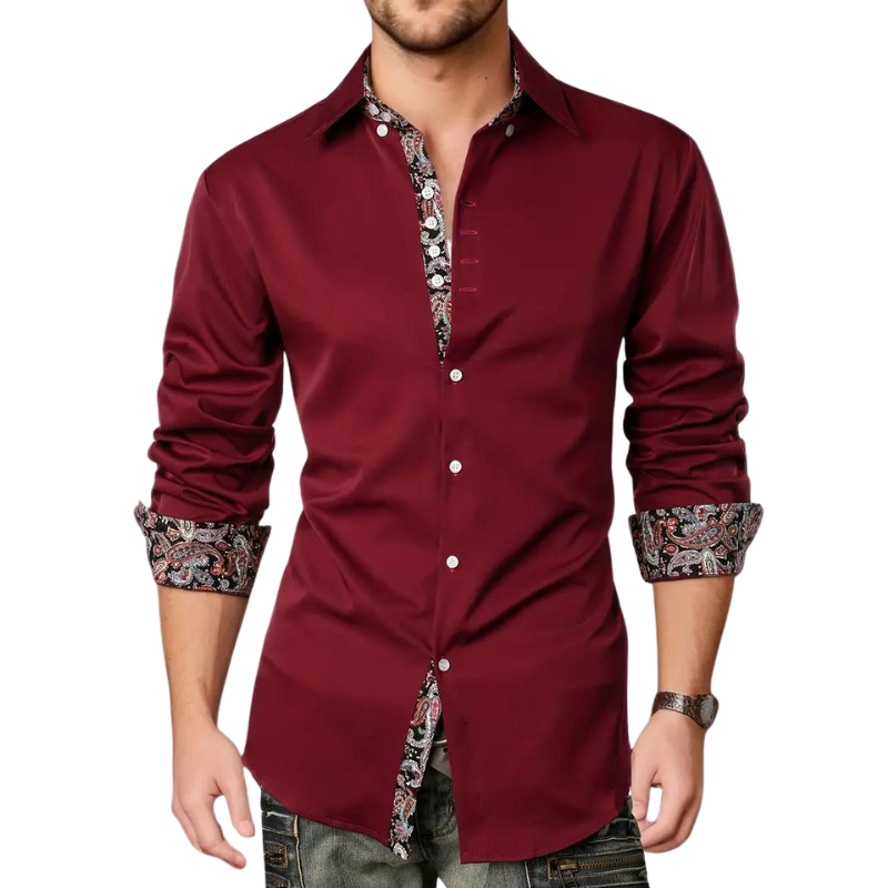 Elegant Festive Shirt for Men – Modern and Unique