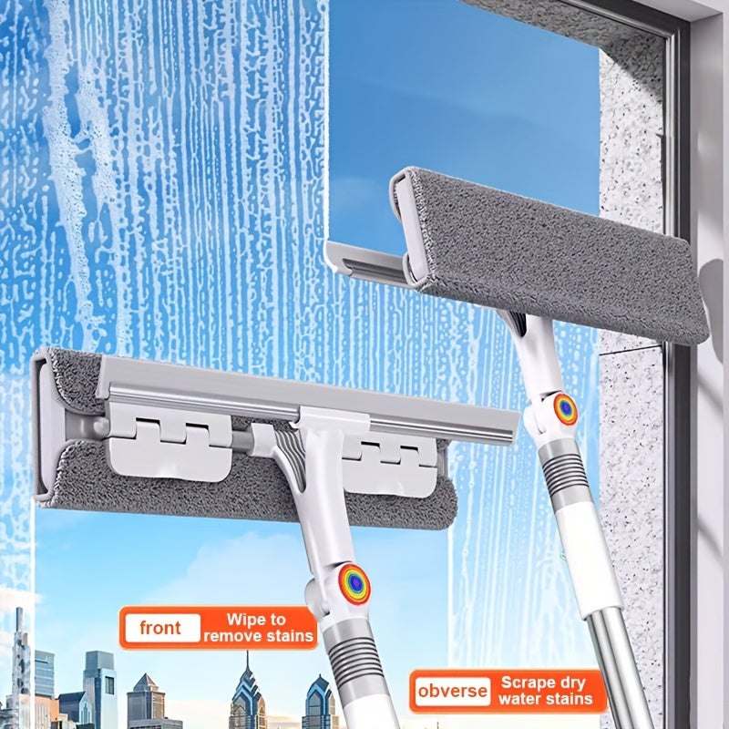 Multifunctional Glass Squeegee – Ideal for Windows, Bathrooms, and Floors