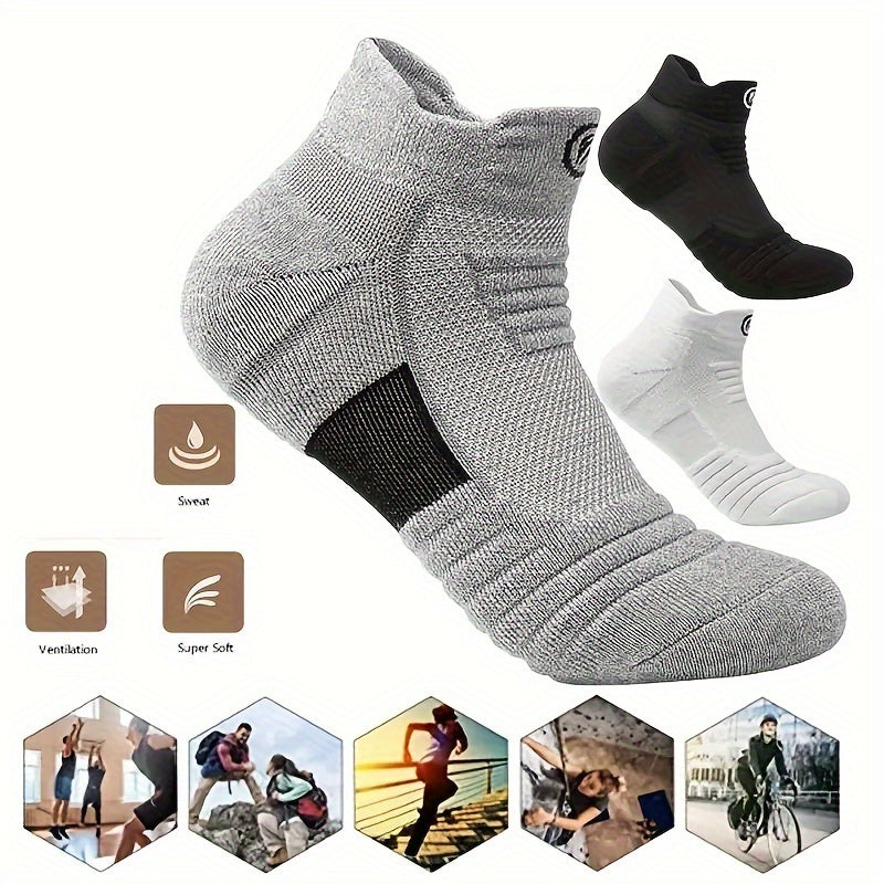 Compression Socks for Men – Breathable and Sweat-Absorbing for Running and Fitness