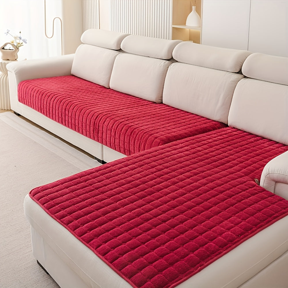 Elegant Quilted Sofa Cover – Comfort and Protection