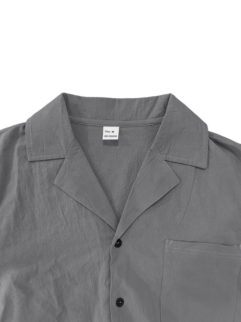 BreezeWear Men's Linen Set – Airy and Stylish for Summer