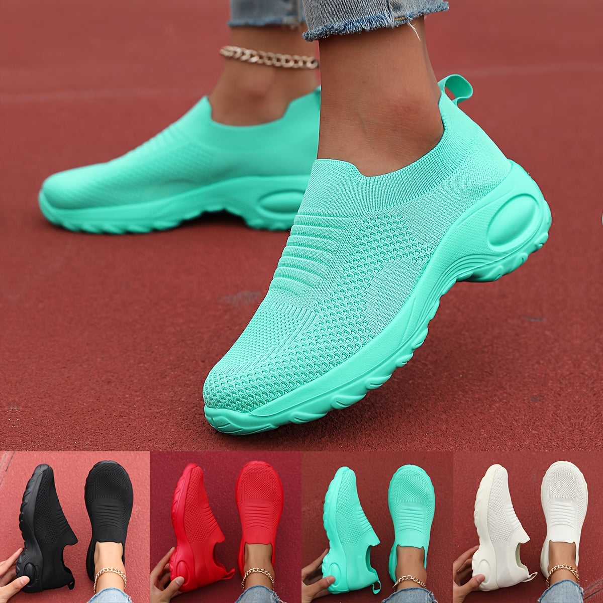 Modern Slip-On Sneakers for Women – Breathable and Comfortable for Daily Use