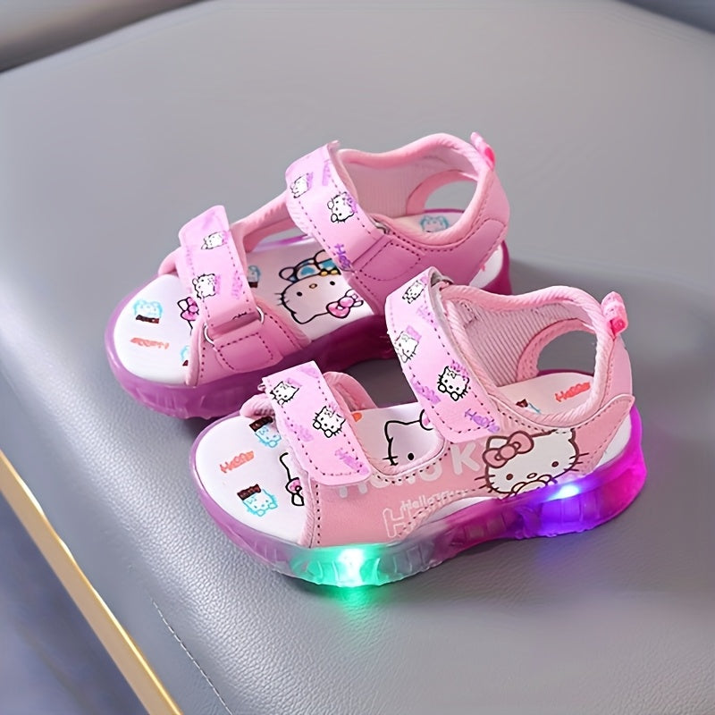 Hello Kitty Light-Up Summer Sandals – Playful and Comfortable for Kids