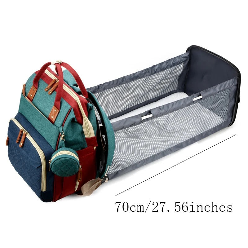 Baby Adventure Backpack with Pull-Out Bed - Perfect for Outings