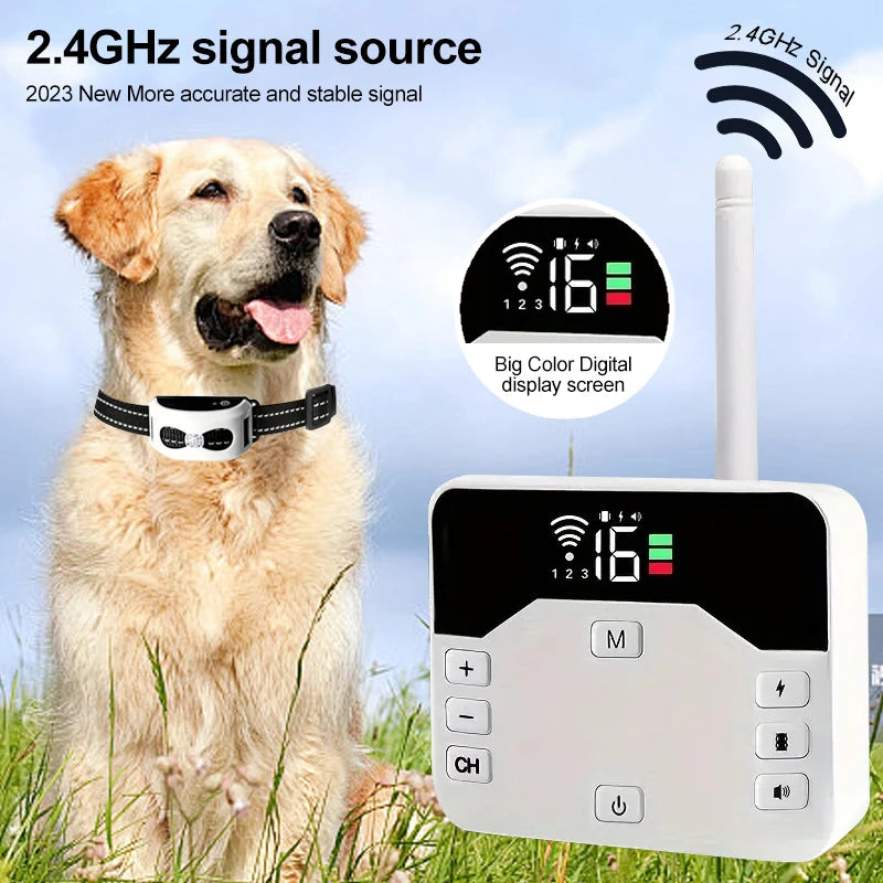 PawGuard Wireless Dog Collar - Freedom and Safety for Your Dog