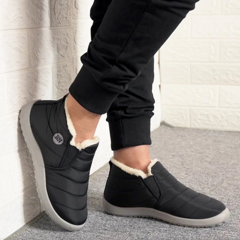 Unisex Warm and Waterproof Winter Boots - Ideal for Cold Days