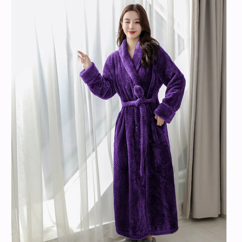 Soft Ladies Robe - Luxury Comfort for Home