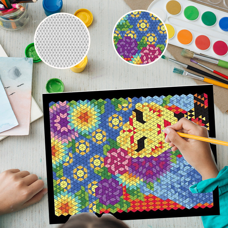 Colorful Creative Number Coloring Book - For Relaxation and Fun