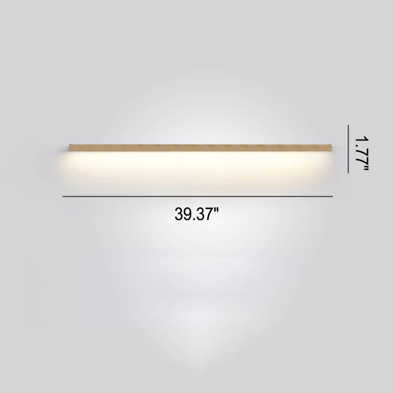 Minimalist Wooden Wall Lamp – Atmospheric Lighting for Any Space