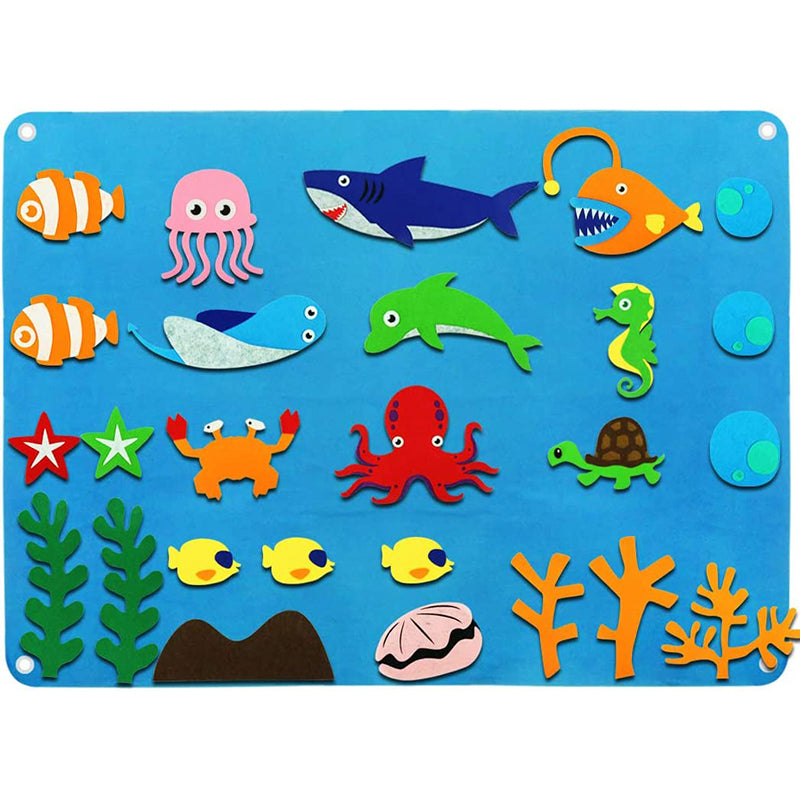 Animal Kingdom Educational Play Wall - Creative and Educational