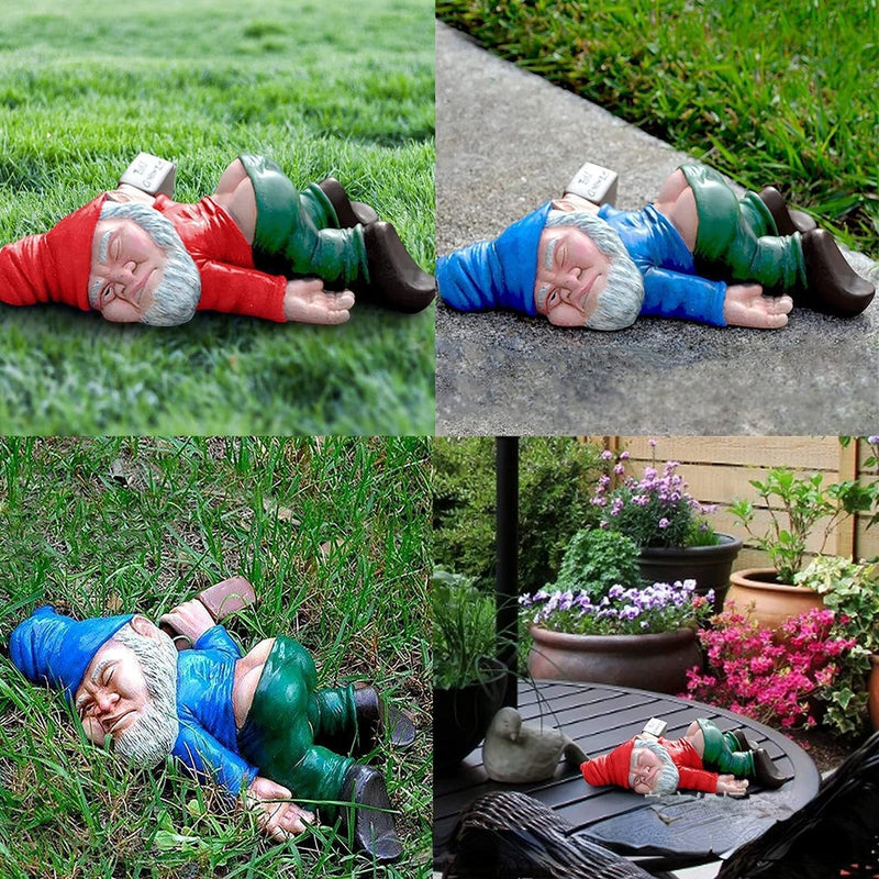 Lazy Larry Garden Gnome – The Sleepyhead of the Garden