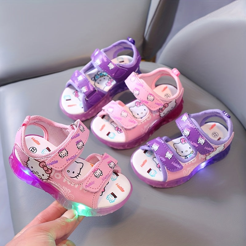 Hello Kitty Light-Up Summer Sandals – Playful and Comfortable for Kids