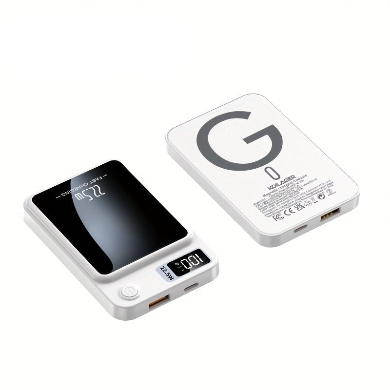 Magnetic Power Bank – Ultra Slim with Super Fast Wireless Charging