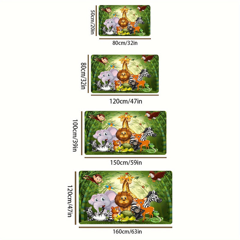 Animal Pattern Rug - For a Playful Atmosphere at Home