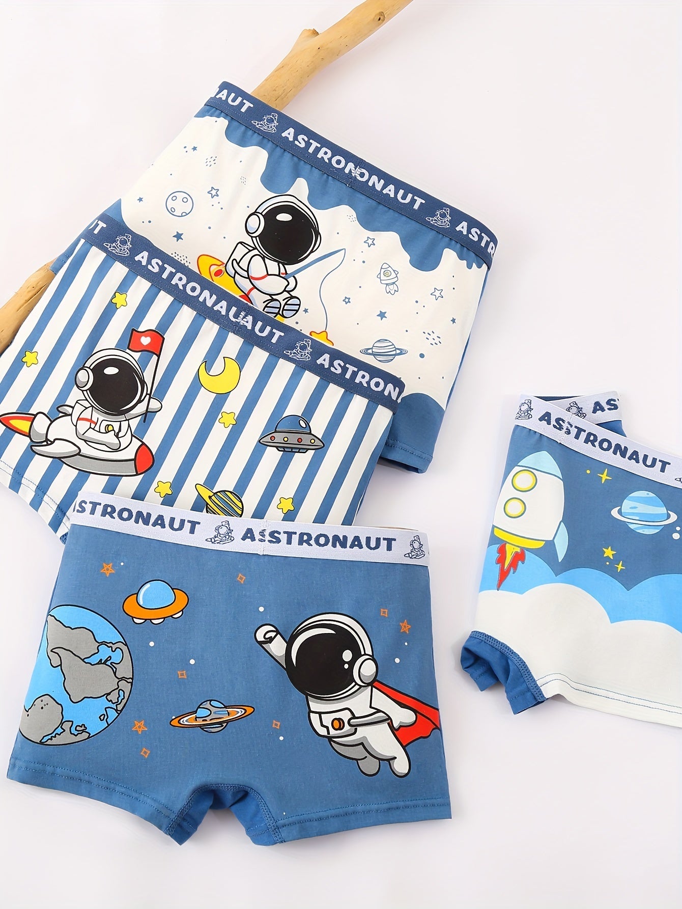 Space Adventure Underwear Set - Comfort for Young Astronauts