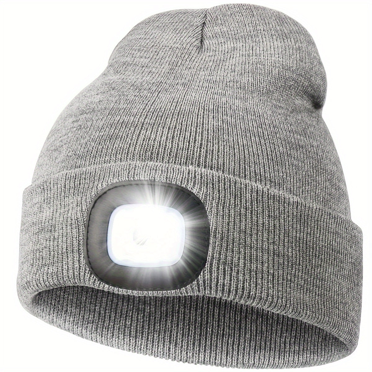 Unisex Beanie with LED Light – Handy Lighting for Evening Walks