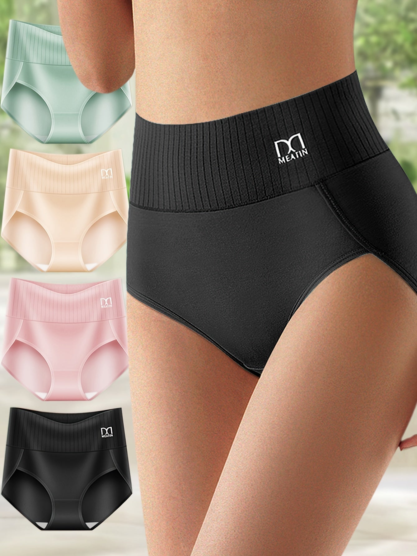 Comfortable High-Waisted Underwear - For Daily Comfort and Freedom