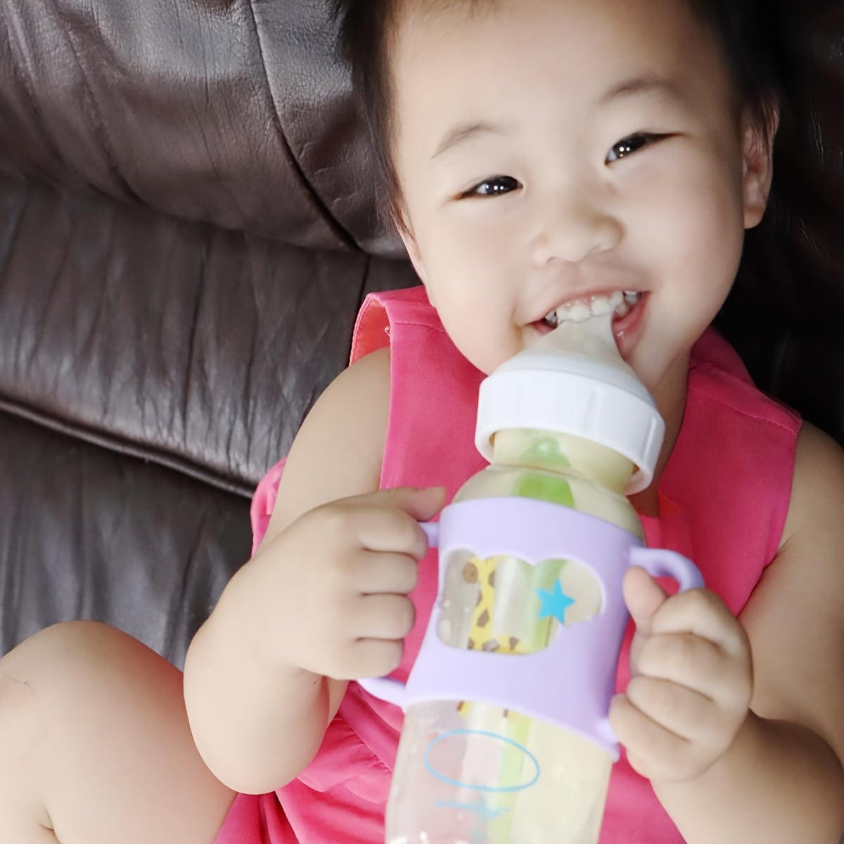 SnuggleGrip Silicone Baby Bottle Handles – Soft & Flexible