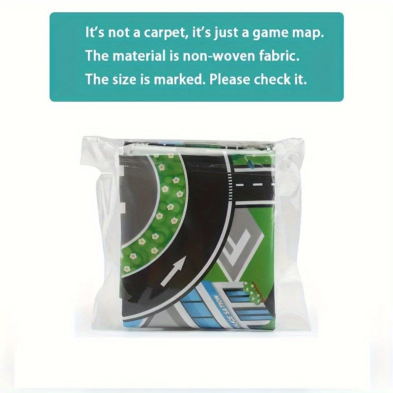 Construction Adventure Playmat – Explore the World of Traffic and Construction