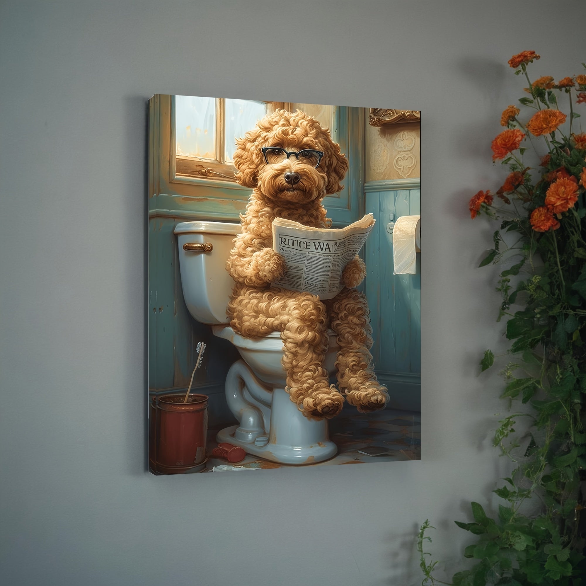 Humorous Dog Print – For a Cheerful Touch