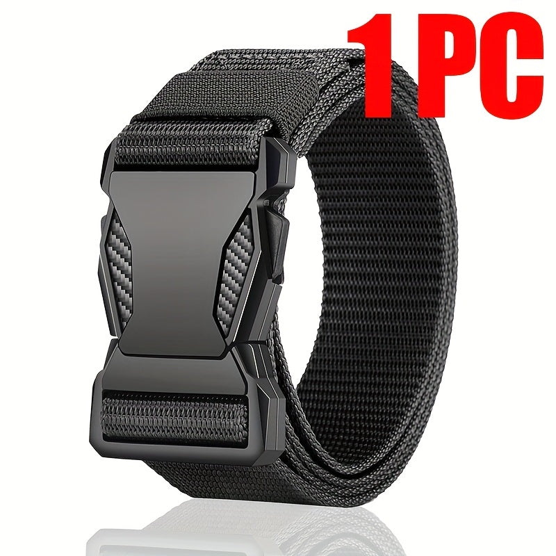 Unisex Tactical Nylon Belt – Sturdy, Breathable, and Versatile