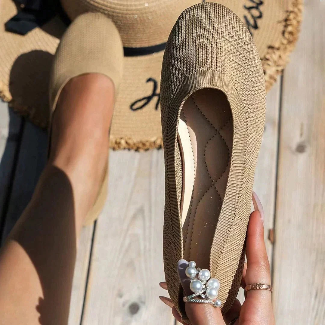 Sofie Comfort Ballerinas – Everyday Flexible and Breathable Footwear