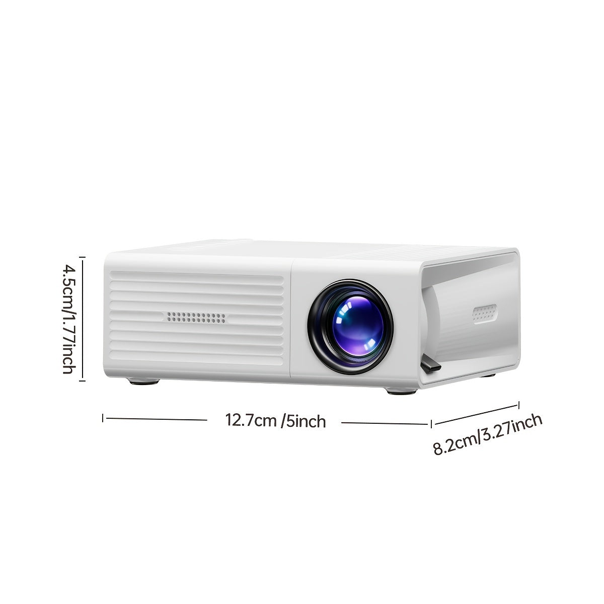 ClarityBeam Compact Mini Projector – High-Performance Imaging in a Portable Design