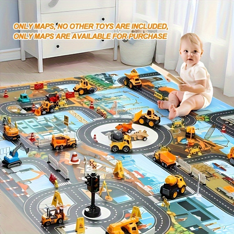Build and Adventure Playmat – For Little Explorers and Creative Players